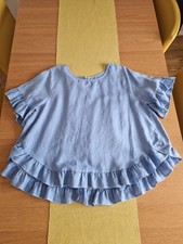Blue linen lagenlook for sale  HALIFAX