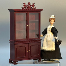 Usado, Bespaq Breakfront Display China Armário Estante de Vidro Miniatura Casa de Bonecas 1:12 comprar usado  Enviando para Brazil