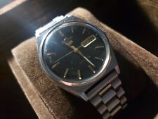 Seiko mens black for sale  NEWTOWNABBEY