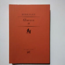 Berkeley oeuvres tome d'occasion  Chantilly