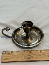 silver plated stick candle for sale silver plated stick candle for sale Harvard