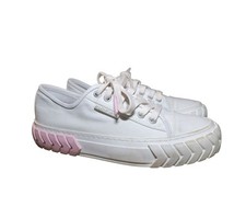 Tênis de lona rosa e branco ambos os pneus tamanho 39 feminino EUA 8 comprar usado  Enviando para Brazil
