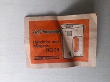 Bedienungsanleitung handrühr  gebraucht kaufen  Schkeuditz