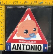 Adesivo bimbo bordo usato  Zeccone