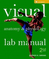 Visual Anatomy & Physiology Lab Manual, Cat Version [Spiral-bound] Sarikas, Step, usado comprar usado  Enviando para Brazil