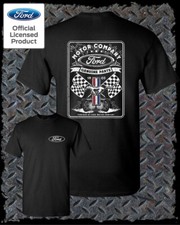 Usado, Camiseta Ford Vintage Style 1903 Racing Flags / Mustang Oficial Licenciado 2 Lados comprar usado  Enviando para Brazil
