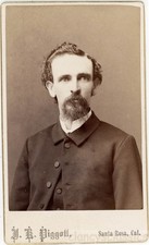1870 Distinguished Man J R Piggott Pioneer Photographer Santa Rosa CA CDV comprar usado  Enviando para Brazil