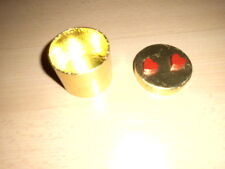 Goldene geschenkkarton rund gebraucht kaufen  Bottrop