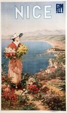 Nice affiche originale d'occasion  Velleron