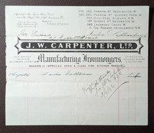 1896 j.w. carpenter for sale  HASTINGS