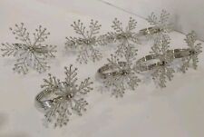 Set beaded snowflake for sale  Franklinville