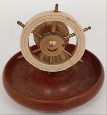 Vintage ships wheel for sale  RUGBY