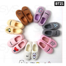 Chinelo de inverno acolchoado BTS BT21 mercadorias autênticas oficiais CHACHA + número de rastreamento comprar usado  Enviando para Brazil