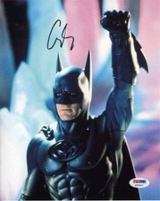 Foto autografada assinada por George Clooney Batman 8x10 com certificação PSA/DNA CERTIFICADO DE AUTENTICIDADE comprar usado  Enviando para Brazil
