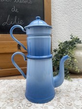 Antique blue enamel d'occasion  Expédié en Belgium