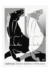 Pôster Deftones Serigrafia Pônei Branco/Garanhão Preto Edição Limitada Impressão Artística comprar usado  Enviando para Brazil