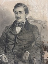 Ancien dessin portrait d'occasion  Toulouse-