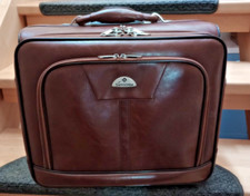 Samsonite leather wheeled for sale  COLCHESTER