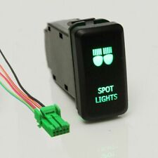 Interruptor de pressão LED luz de ponto carro adequado para toyota Hilux Prado Landcruiser HIACE, usado comprar usado  Enviando para Brazil
