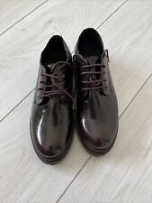 Hudson bordeaux shoes for sale  OAKHAM