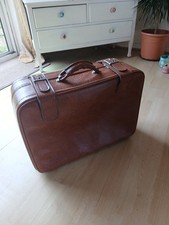Brown antique suitcase for sale  MAIDSTONE