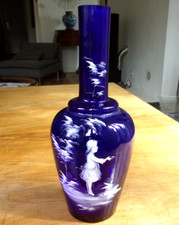 Bouteille vase verre d'occasion  Céret