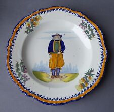 Assiette faïence henriot d'occasion  Quimper