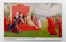 Vintage postcard warwick usato  Spedire a Italy