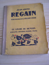 Jean giono regain d'occasion  Pleumeur-Bodou