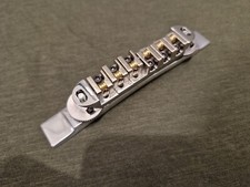 Tune-O-Matic selas de rolo ponte na placa de base Bigsby para guitarra Archtop, usado comprar usado  Enviando para Brazil