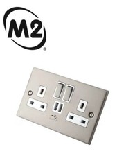 Usb double socket for sale  GILLINGHAM