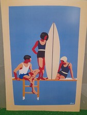Surf affiche poster d'occasion  Saint-Georges-de-Didonne