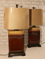 Pair brown glazed for sale  Winston Salem