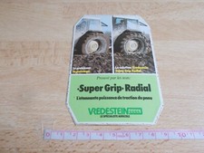 Tractor tire sticker d'occasion  Expédié en Belgium