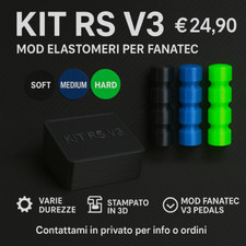 Kit elastomeri fanatec usato  Valderice