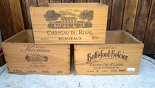 Empty wine boxes d'occasion  Expédié en Belgium