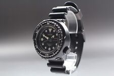 Relógio masculino de quartzo *quase perfeito* SEIKO Prospex Marinemaster 7C46-0AA0 preto NINJA, usado comprar usado  Enviando para Brazil