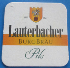 Bierdeckel lauterbacher burgbr gebraucht kaufen  Krautheim