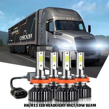 Kit de lâmpada alta baixa super brilhante para Freightliner Cascadia 2008-2021 farol de LED, usado comprar usado  Enviando para Brazil