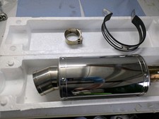 Delkevic oval exhaust for sale  RUGBY