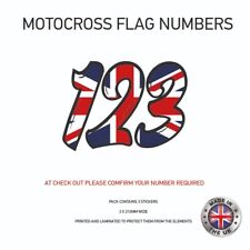 Flag race number for sale  PAISLEY