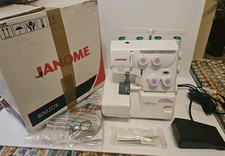 Janome 8002dx overlocker for sale  LEICESTER
