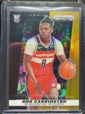 2024-25 PRIZM DECA Bub Carrington Black&Gold Rookie RC 2/5 #145 Wizards comprar usado  Enviando para Brazil