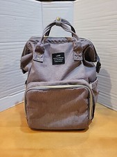Bolsa Land Mommy And Baby mochila chique mãe urze cinza nova sem etiquetas comprar usado  Enviando para Brazil