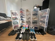 Shoe boxes plastic for sale  LONDON