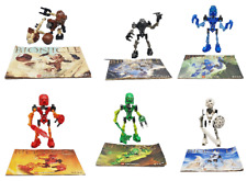 Używany, ✔️LEGO Bionicle Toa Mata zestaw 6 szt.: 8531 8532 8533 8534 8535 8536 + instrukcja budowy✔️ na sprzedaż  Wysyłka do Poland