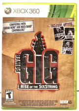 Power Gig Rise of the Six String - Jogo de guitarra Microsoft Xbox 360, 2010 completo comprar usado  Enviando para Brazil