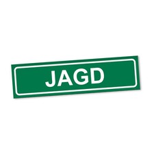 Jagd magnetschild auto gebraucht kaufen  Leipzig