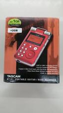 Gravador de baixo portátil vermelho TASCAM GT-R1 do Japão comprar usado  Enviando para Brazil