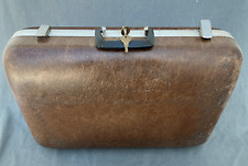 Kit de tripulação de mala de fibra de vidro marrom KOCH of CALIFORNIA década de 1960 TRANS WORLD AIRLINES, usado comprar usado  Enviando para Brazil